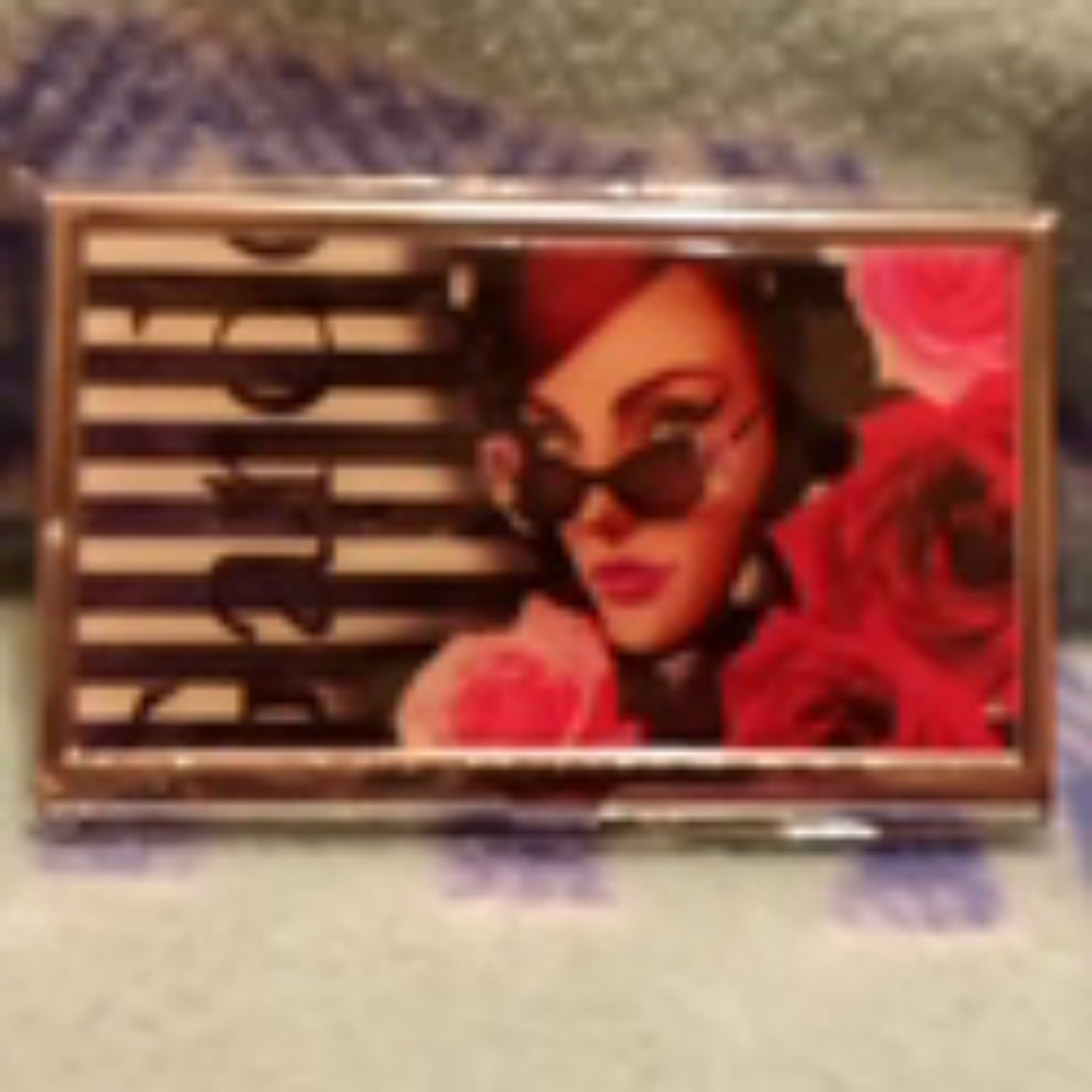 Metallic Business Card Case